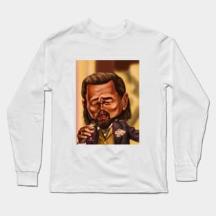 Leo Caricature Long Sleeve T-Shirt